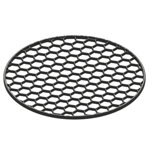 Mörkt Avbländningsnät för LINE48-Spotlights 10W