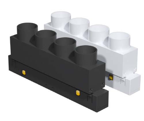 LINE48 - BRICK - Magnetisk LED-belysning 48V 8W 3000K (Svart)