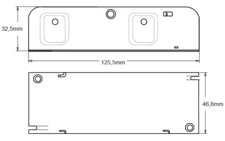 Strömförsörjning / Driver 40W TR2440 24V - Bild 2