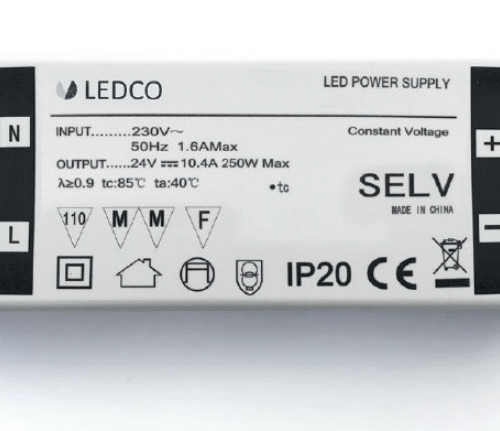 Strömförsörjning / Driver 250W TR24250/CL2 24V