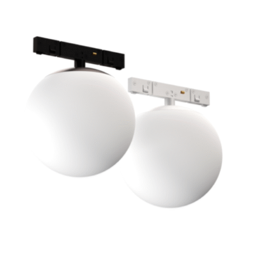 LINE24 - Magnetisk Mikro Sfär 24V 7W 3000K (Svart)