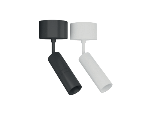 LED SPOT 220V 5W 2700K (Svart)