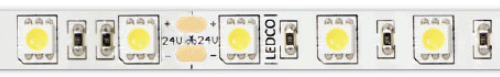Led-Strip - 14,4W/M - 6000K - 5M - 10mm - 24V - IP20