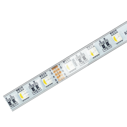 Led-Strip - 19W/M - 24V - RGB.W 4000K - IP68 - 12mm - 5M