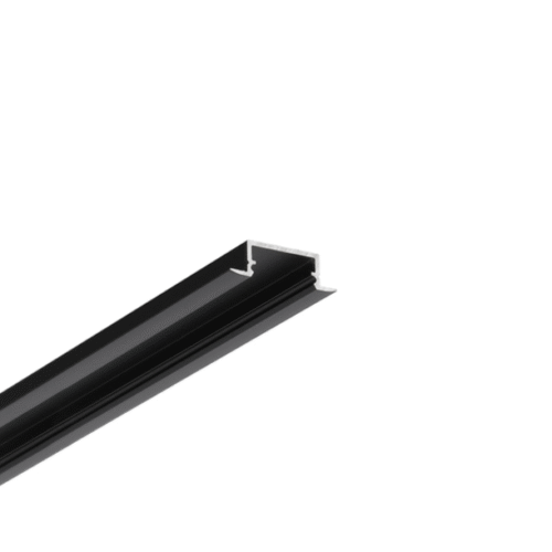 Infälld LED-profil - BEGTIN12 J/S - 1000 - Svart