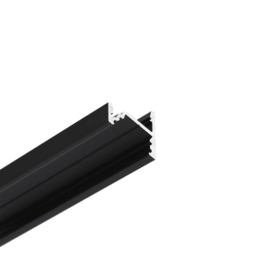 Hörn LED-profil - CORNER10.v2 A1C/U1 - 1000 - Svart