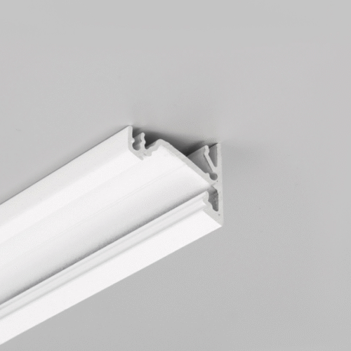 Hörn LED-profil - CORNER14 EE7F/TY - 3000 - Vit