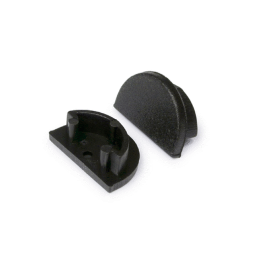 Ändstycke - ARC12 D - Svart