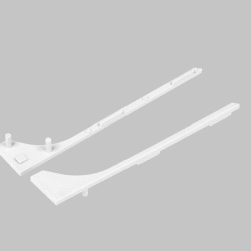 Ändstycke - BASE - Vit