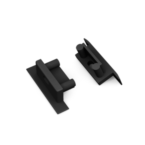 Ändstycke med hål - BEGTIN12 Gen2 SQ - Svart