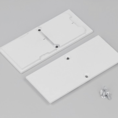 Ändstycke - COMBO30-01A-E9 Metall - Vit