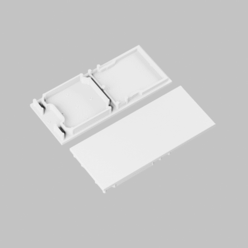 Ändstycke - COMBO30-01A-E9 - Vit