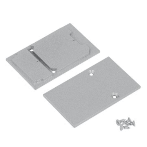 Ändstycke - COMBO30-01A Metall - Silver