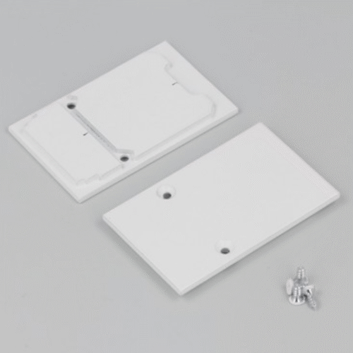 Ändstycke - COMBO30-01A Metall - Vit