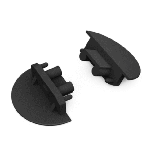 Ändstycke med hål - GROOVE10 Gen2 - Svart