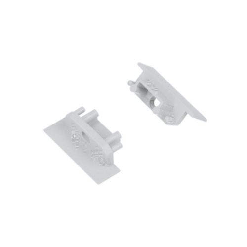 Ändstycke med hål- GROOVE10.v2 - Grå