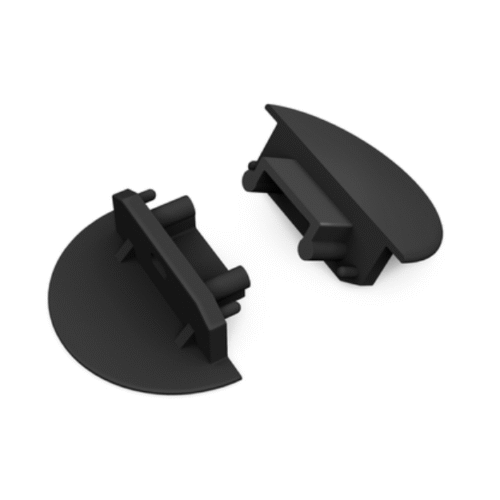 Ändstycke med hål - GROOVE14 Gen2 - Svart