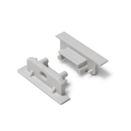 Ändstycke med hål - GROOVE14 Gen2 SQ - Grå