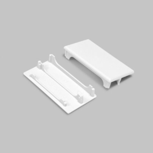 Ändstycke - LOWI - Vit