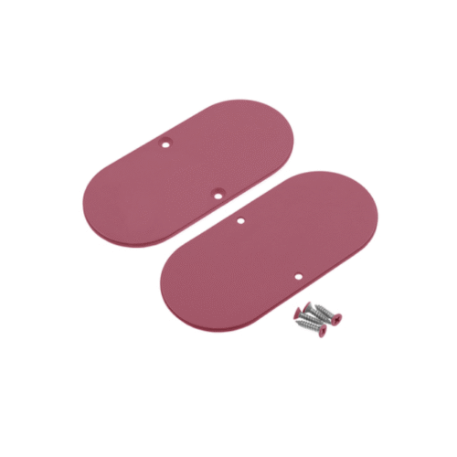 Ändstycke - NAMI23-D9 Metall - Rosa