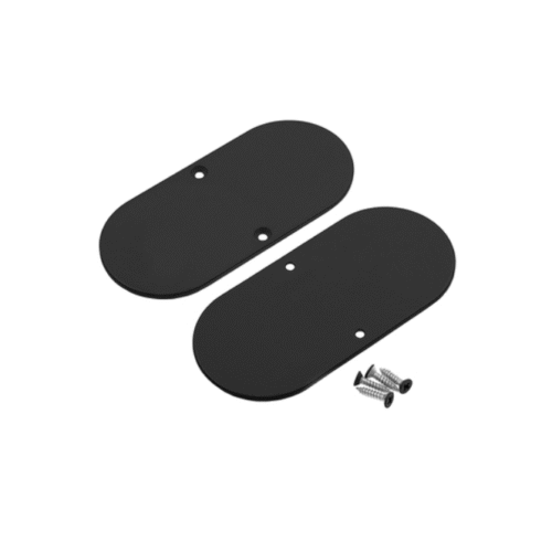 Ändstycke - NAMI23-D9 Metall - Svart