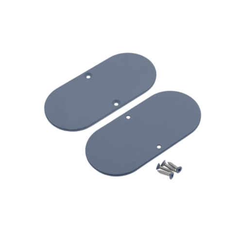 Ändstycke - NAMI23-D9 Metall - Titan blå