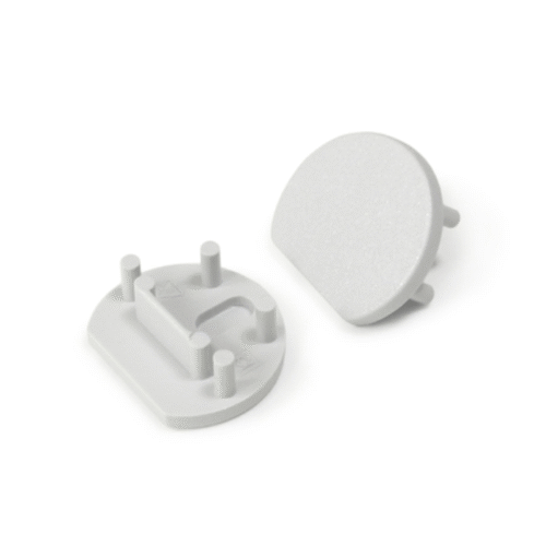 Ändstycke - PEN12 - Grå