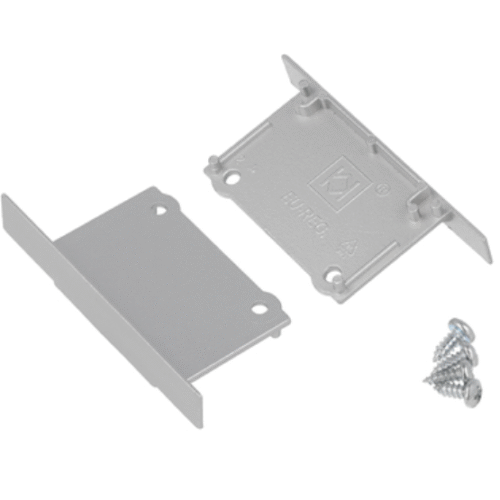 Ändstycke - PHIL INFÄLLD - Silver