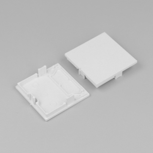 Ändstycke - PHIL.V2 - Vit