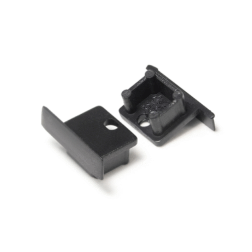 Ändstycke med hål - SMART-IN10 - Svart