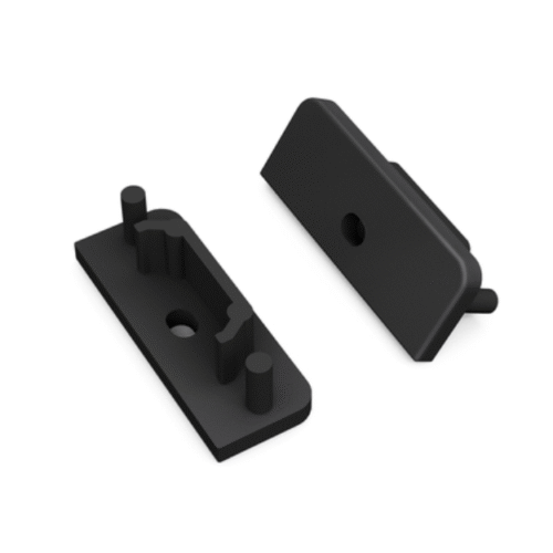 Ändstycke med hål - SURFACE14 - Svart