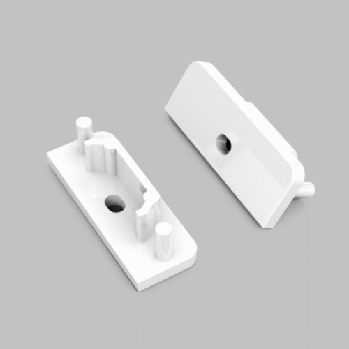 Ändstycke med hål - SURFACE14 - Vit