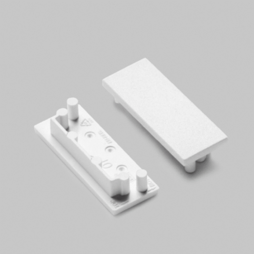 Ändstycke - VARIO30-01 - Vit