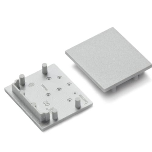 Ändstycke - VARIO30-02 - Grå