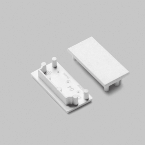 Ändstycke - VARIO30-04 - Vit