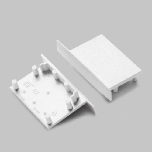 Ändstycke - VARIO30-07 - Vit