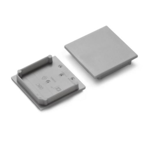 Ändstycke - VARIO30-08C - Grå