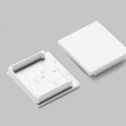 Ändstycke - VARIO30-08D - Vit