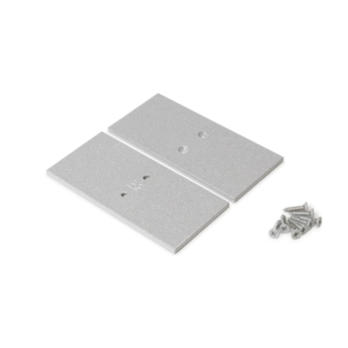 Ändstycke - VARIO30-32 Metall - Silver