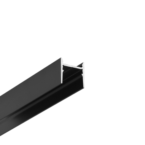 LED-profil - HOOD14 F/U1 - 4050 - Svart