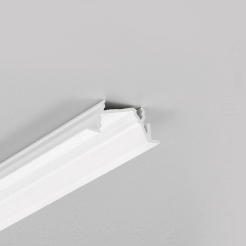 Infälld LED-profil - DIAGONAL14 F/TY - 1000 - Vit