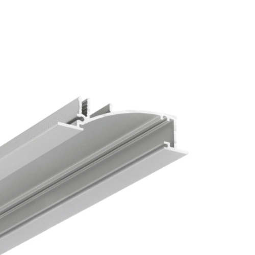Infälld LED-profil - FLAT8 H/UX - 4050 - Anod