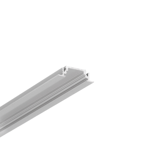 Infälld LED-profil - GROOVE10 BC/UX - 4050 - Anod