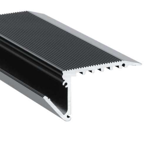 Trappa LED-profil - UP-BOLD12 K - 1000 - Svart