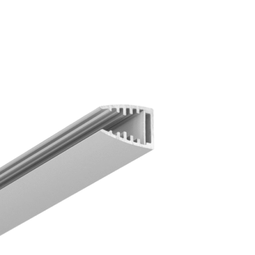 Kant LED-profil - MIKRO10 - 2000 - Anod