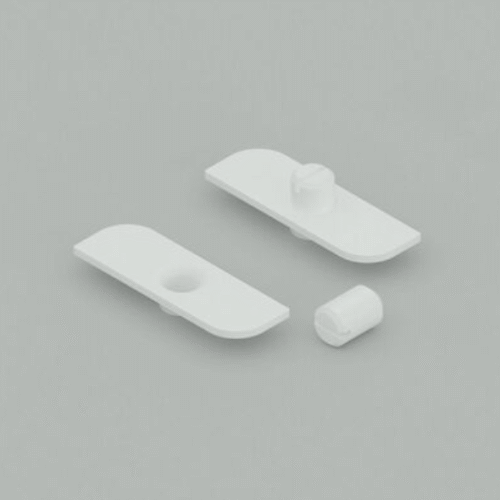 Monteringsfäste - LINEA20-1 - Vit