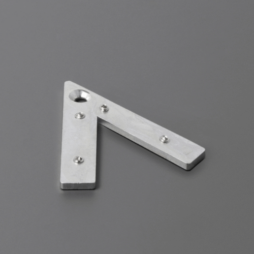 Skarvdel - Q9 45° - Zink