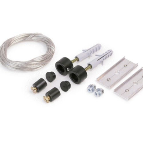 Strömförande hängkabel - sling SELV (50V) - 1,5m - Svart