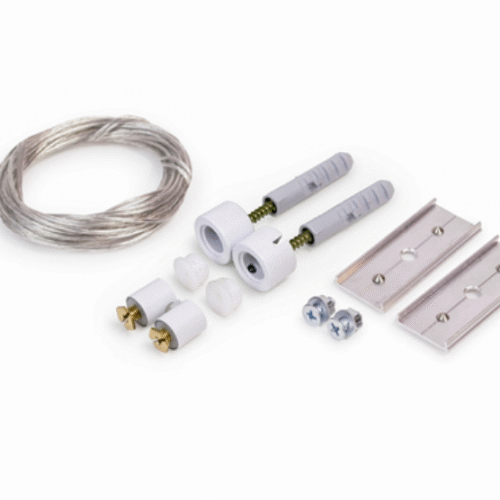 Strömförande hängkabel - sling SELV (50V) - 1,5m - Vit