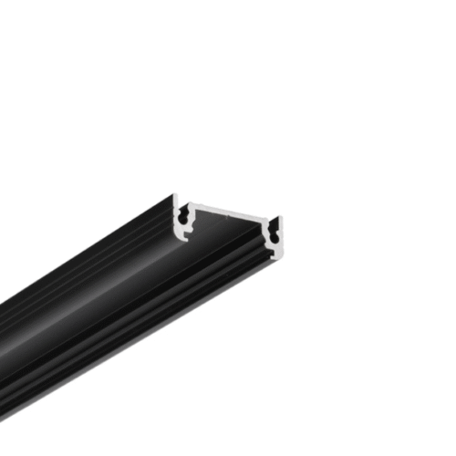 LED-profil - SURFACE14 EE7F/TY - 2000 - Svart
